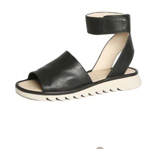 Flexx Brand Sandal Shoe SOUTH SHORE Black Vacchetta 10M New In Box